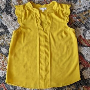 Monteau Women's Scalloped  Blouse